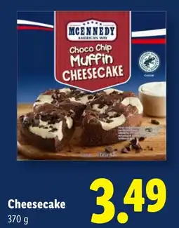 Lidl Mcennedy Cheesecake aanbieding