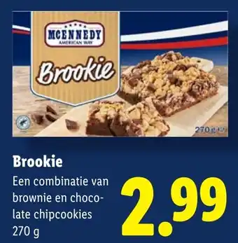 Lidl Brookie aanbieding
