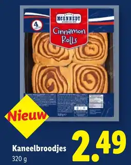 Lidl Kaneelbroodjes aanbieding