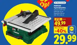 Lidl Parkside Tegelsnijmachine aanbieding