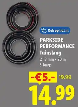 Lidl Parkside Performance Tuinslang aanbieding