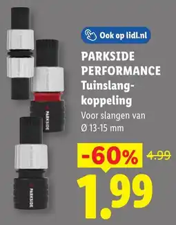 Lidl Parkside Performance Tuinslangkoppeling aanbieding