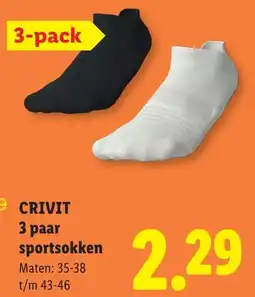 Lidl Crivit Sportsokken aanbieding