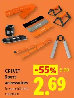Lidl Crivit Sport Accessoires aanbieding