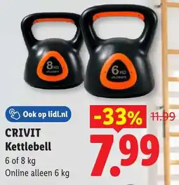 Lidl Crivit Kettlebell aanbieding