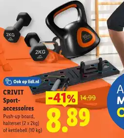 Lidl Crivit Sport Accessoires aanbieding