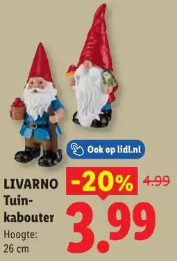 Lidl Livarno Tuinkabouter aanbieding