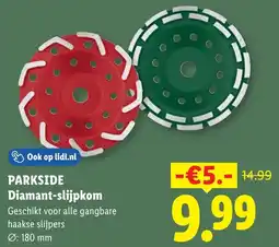 Lidl Parkside Diamantslijpkop aanbieding