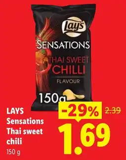 Lidl Lays Sensations Thai sweet chili aanbieding