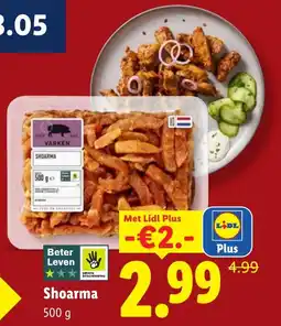 Lidl Shoarma aanbieding