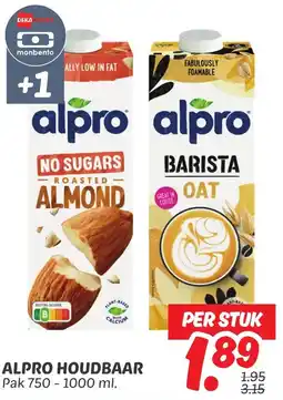 Dekamarkt Alpro houdbaar aanbieding