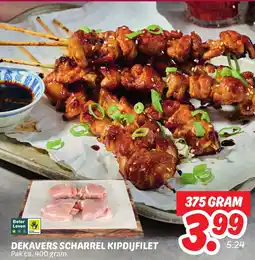 Dekamarkt Dekavers Scharrel Kipdijfilet aanbieding