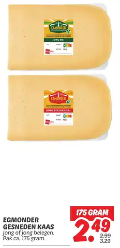 Dekamarkt Egmonder gesneden kaas aanbieding
