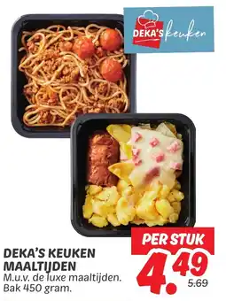 Dekamarkt Deka's keuken maaltijden aanbieding