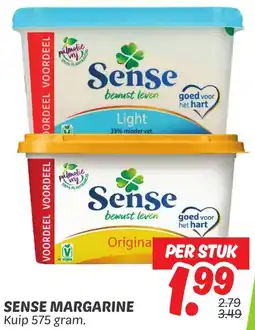 Dekamarkt Sense margarine aanbieding