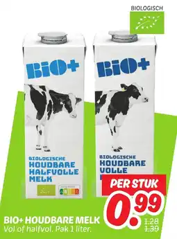 Dekamarkt Bio+houdbare melk aanbieding