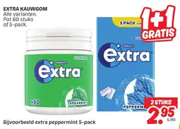 Dekamarkt Extra kauwgom aanbieding