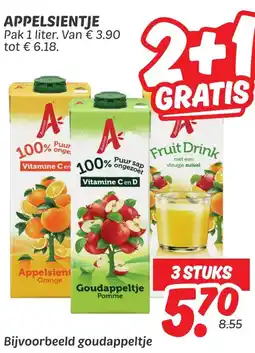 Dekamarkt Appelsientje aanbieding