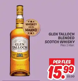 Dekamarkt Glen talloch blended scotch whisky aanbieding