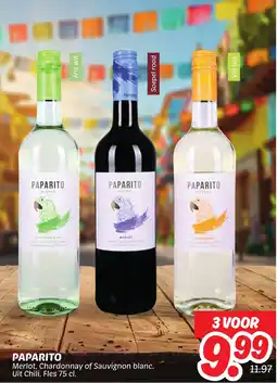 Dekamarkt Paparito aanbieding