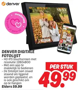 Dekamarkt Denver digitale fotolijst aanbieding