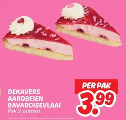 Dekamarkt Dekavers aardbeien bavaroisevlaai aanbieding