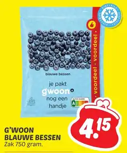Dekamarkt G'woon blauwe bessen aanbieding