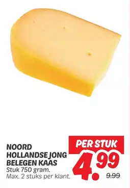 Dekamarkt NOORD HOLLANDSE JONG BELEGEN KAAS aanbieding