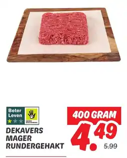 Dekamarkt Dekavers mager rundergehakt aanbieding
