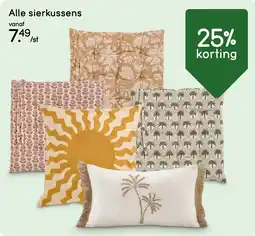 Leen Bakker Alle Sierkussens aanbieding