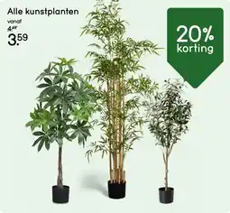 Leen Bakker Alle kunstplanten aanbieding