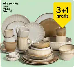 Leen Bakker Alle servies aanbieding