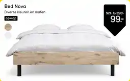 Leen Bakker Bed Nova aanbieding