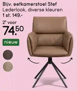 Leen Bakker Eetkamerstoel Stef aanbieding