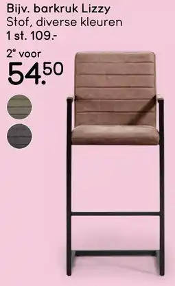 Leen Bakker Barkruk Lizzy aanbieding