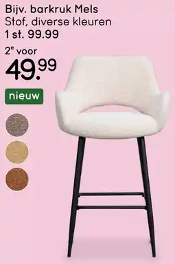 Leen Bakker Barkruk Mels aanbieding