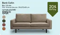 Leen Bakker Bank Collin aanbieding