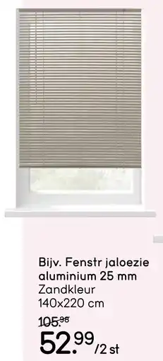 Leen Bakker Fenstr Jaloezie Aluminium 25 mm aanbieding