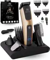 Bol.com Mellian SignaturePro Baardtrimmer Mannen - 10-Delige Trimmer Set - Bodygroomer & Scheerapparaat aanbieding
