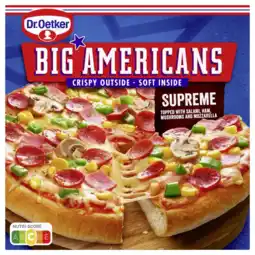 Albert Heijn Dr. Oetker Big americans pizza Supreme aanbieding