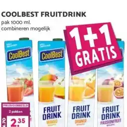 Boon`s Markt COOLBEST FRUITDRINK aanbieding