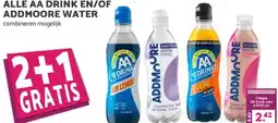 Boon`s Markt ALLE AA DRINK EN/OF ADDMOORE WATER aanbieding