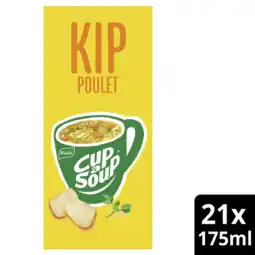 Albert Heijn Knorr Cup a soup kip 21-pack aanbieding