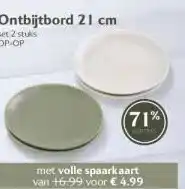 Boon`s Markt Ontbijtbord 21 cm aanbieding