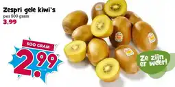 Boon`s Markt Zespri gele kiwi's aanbieding
