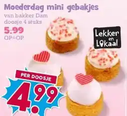 Boon`s Markt Moederdag mini gebakjes aanbieding
