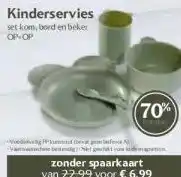 Boon`s Markt Kinderservies aanbieding