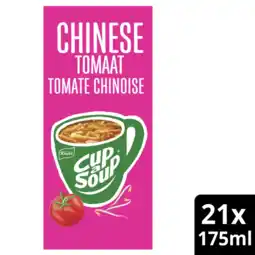 Albert Heijn Knorr Cup a soup chinese tomaat 21-pack aanbieding