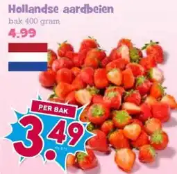 Boon`s Markt Hollandse aardbeien aanbieding