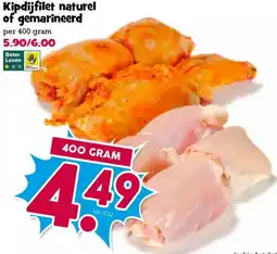 Boon`s Markt Kipdijfilet naturel of gemarineerd aanbieding